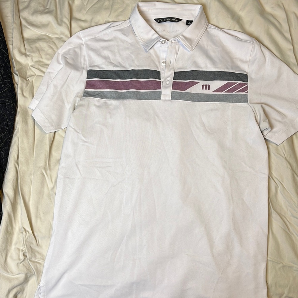 Mens Travis Mathews Polo Medium ( M )